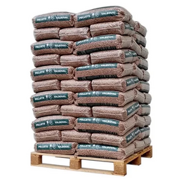 Valboval Holzpellets – Palette mit 65 Säcken à 15 kg
